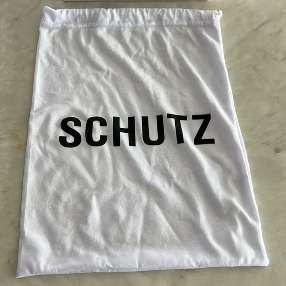 SCHUTZ Ariellen style slide sandals, size 7. - Picture 8 of 9